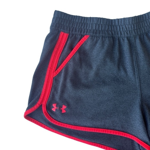 UNDER ARMOUR SHORTS WOMEN'S S ATHLETIC RUNNING GREY - Picture 3 of 14